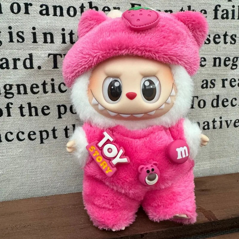 Labubu 17cm Non-Official Fashion Hoodie DollZio