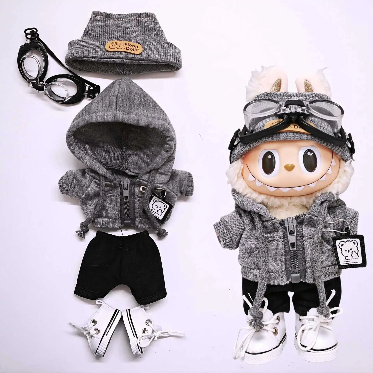 Labubu Non-Official Universal Hoodie Set DollZio