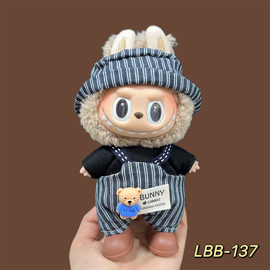 Compatible con muñecas Labubu: atuendo de ídolo K-Pop