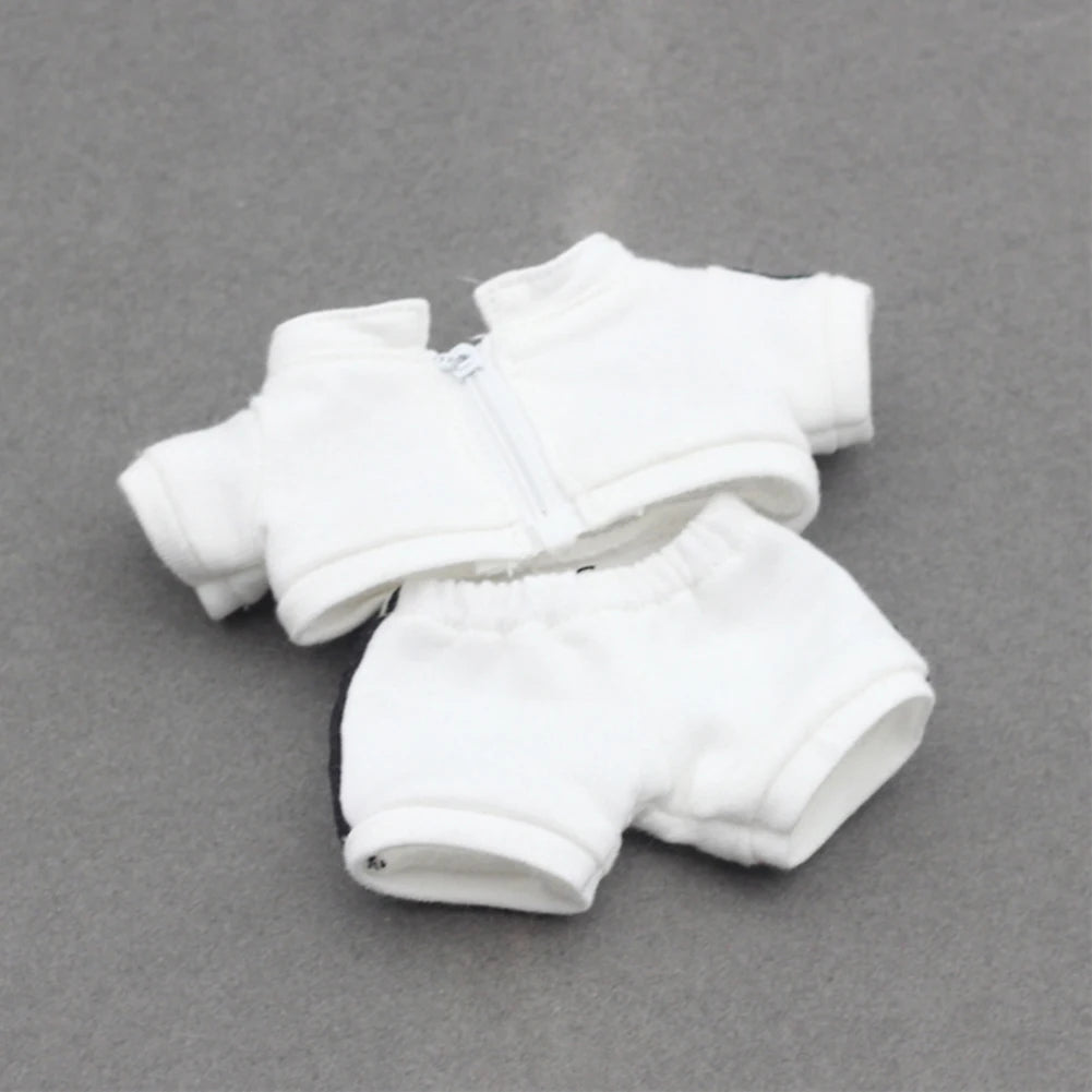 Compatible con muñecas Labubu: Conjunto de sudadera con capucha de esquí de invierno - Ropa de invierno Labubu