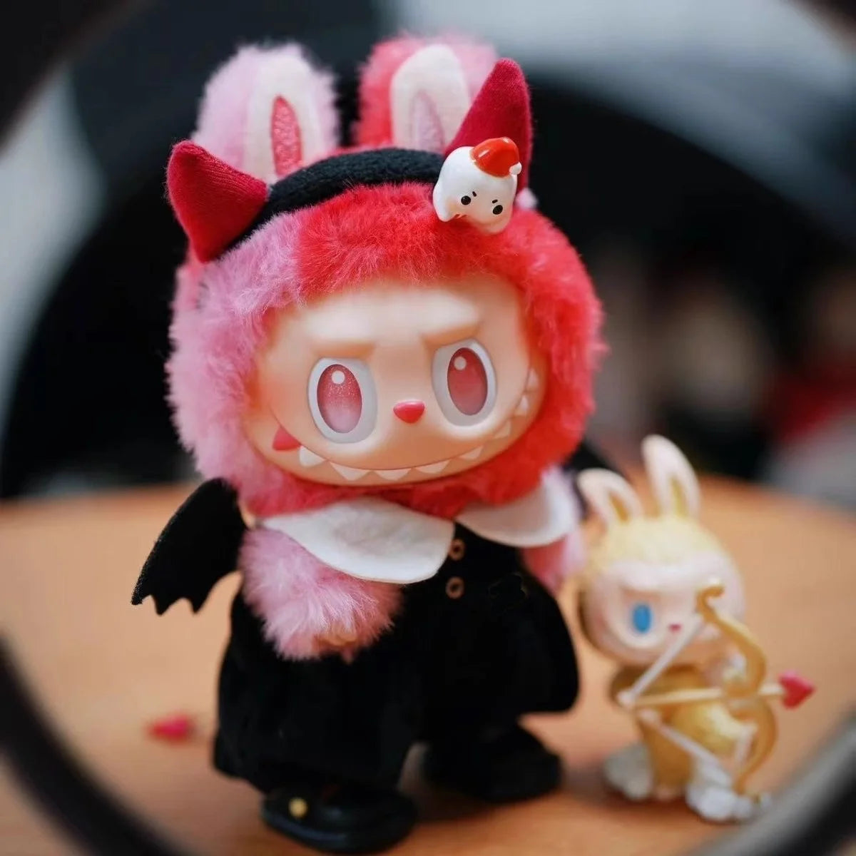 Compatible with Labubu Dolls: Devil Vampire Suit