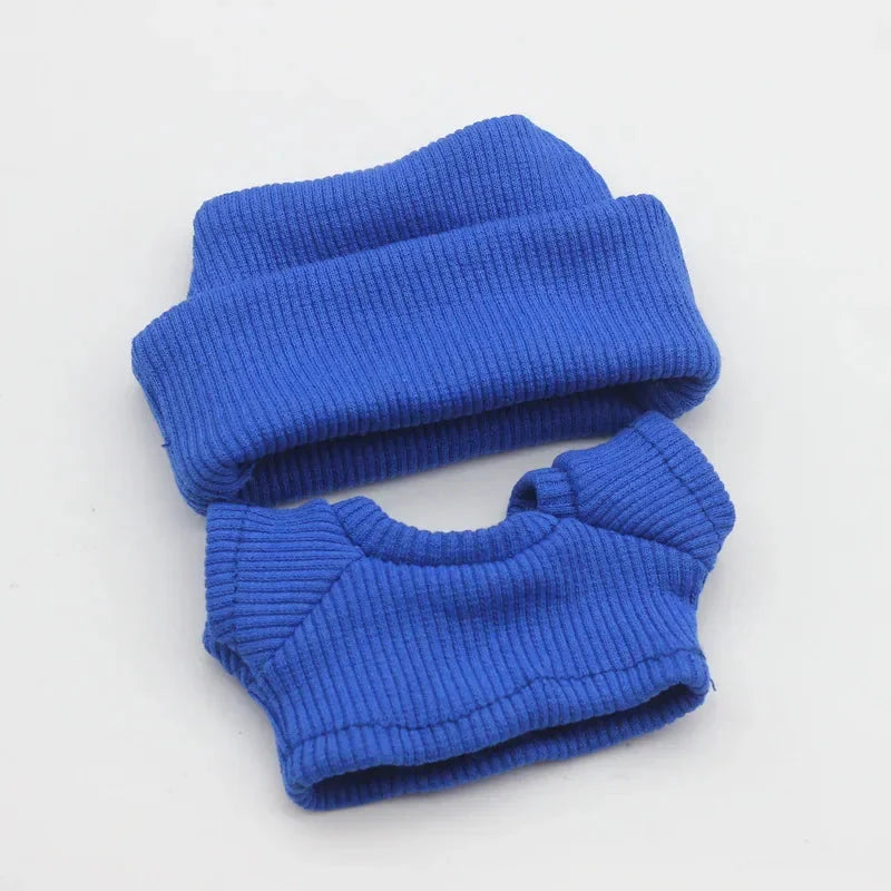 Labubu 15–17 cm Non-Official Solid Sweater & Hoodie Set DollZio