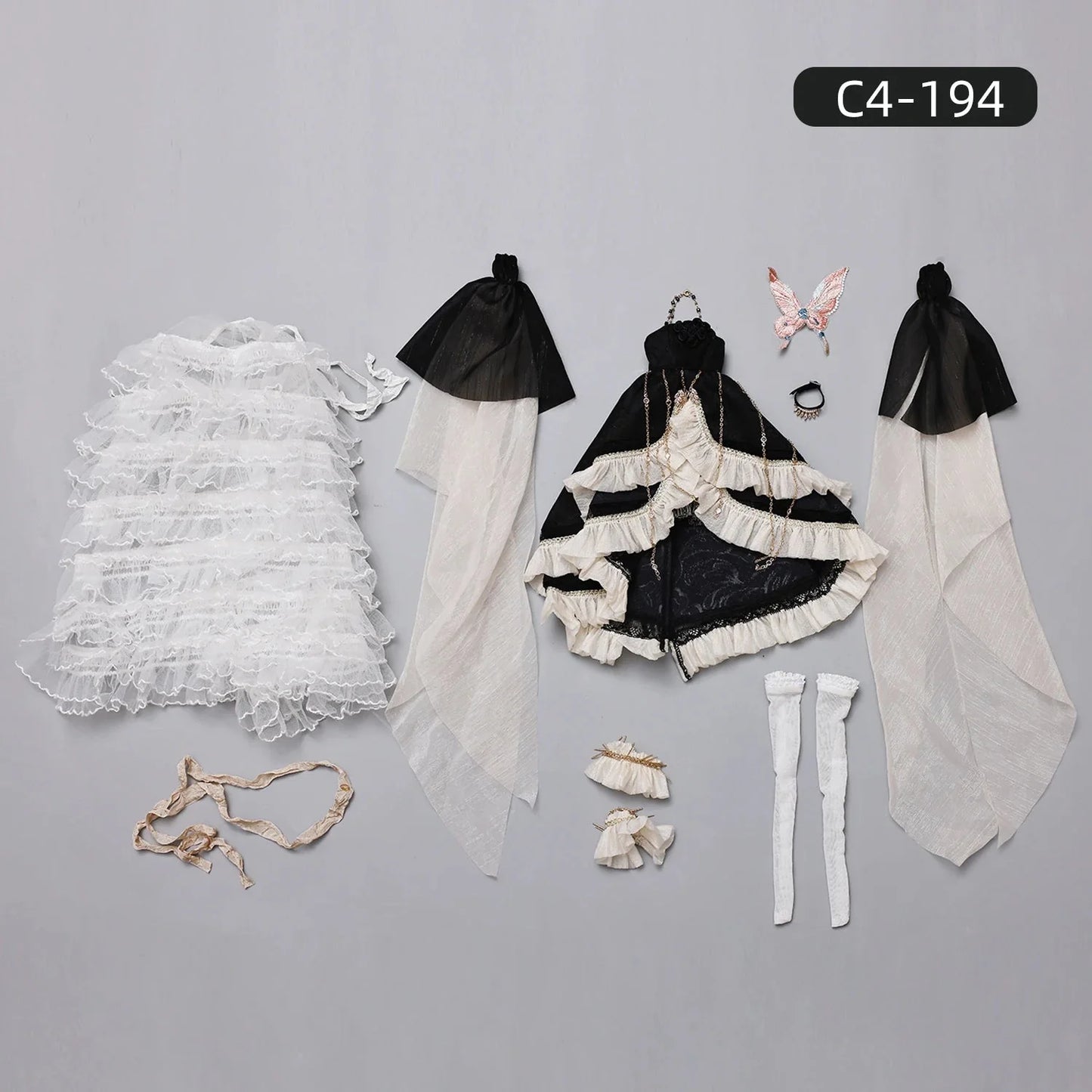 👗 1/4 BJD Clothes Dress Outfit DollZio