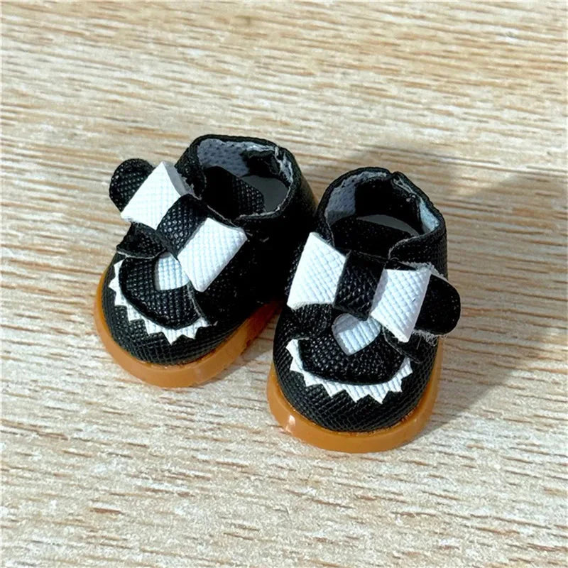 For 15 17cm Labubu Doll Clothes Princess Dress Bow Tie Two-Piece Set Outfit Clothing Sitting Party Game Toys Gift Accessories DollZio