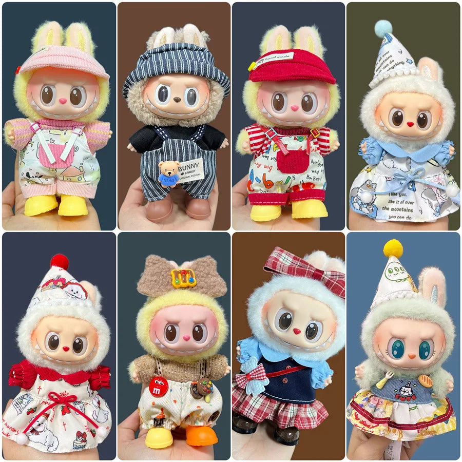Compatible con muñecas Labubu: atuendo de ídolo K-Pop