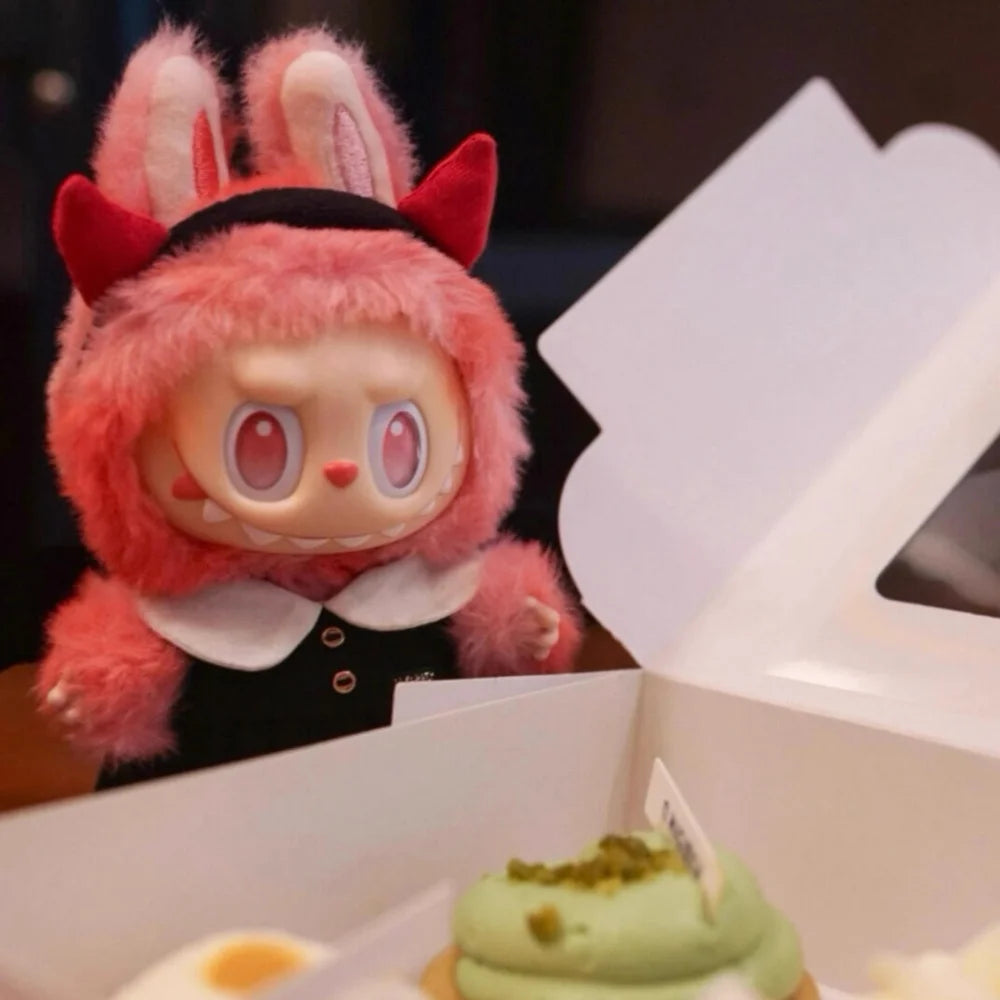 Compatible with Labubu Dolls: Devil Vampire Suit