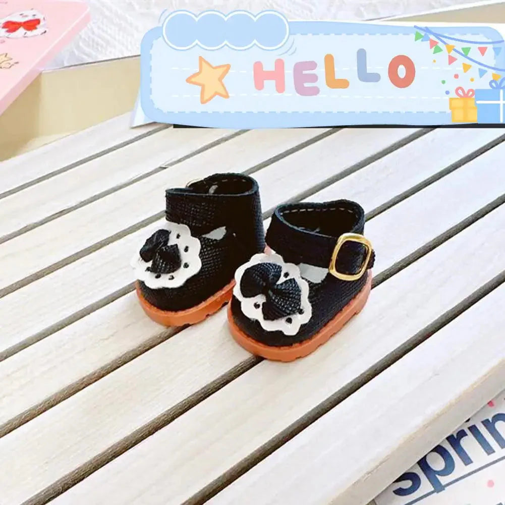 Labubu 15–17 cm Non-Official Strap Skirt & Leather Shoes Set DollZio