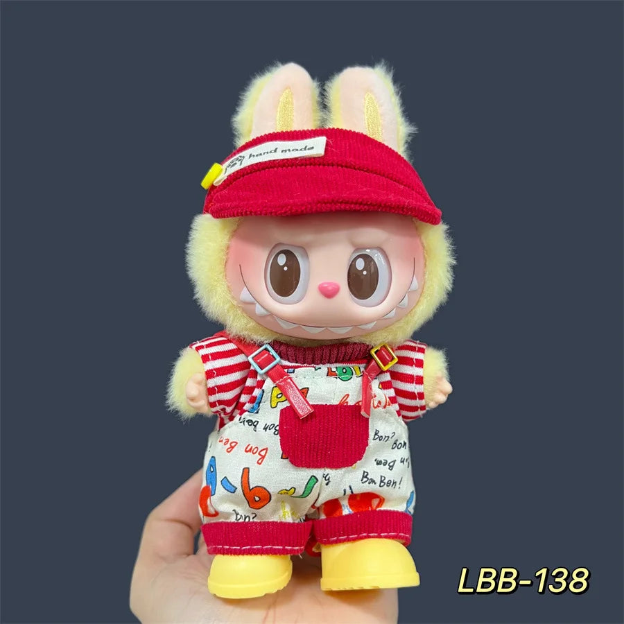 Compatible con muñecas Labubu: atuendo de ídolo K-Pop