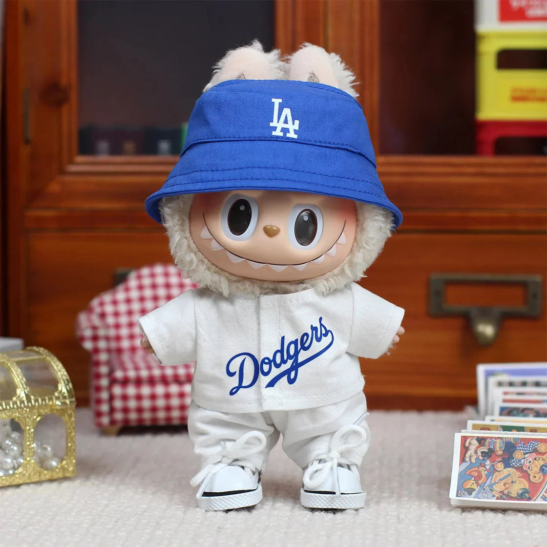 Labubu 17 cm Non-Official High-Energy Baseball Suit Set DollZio
