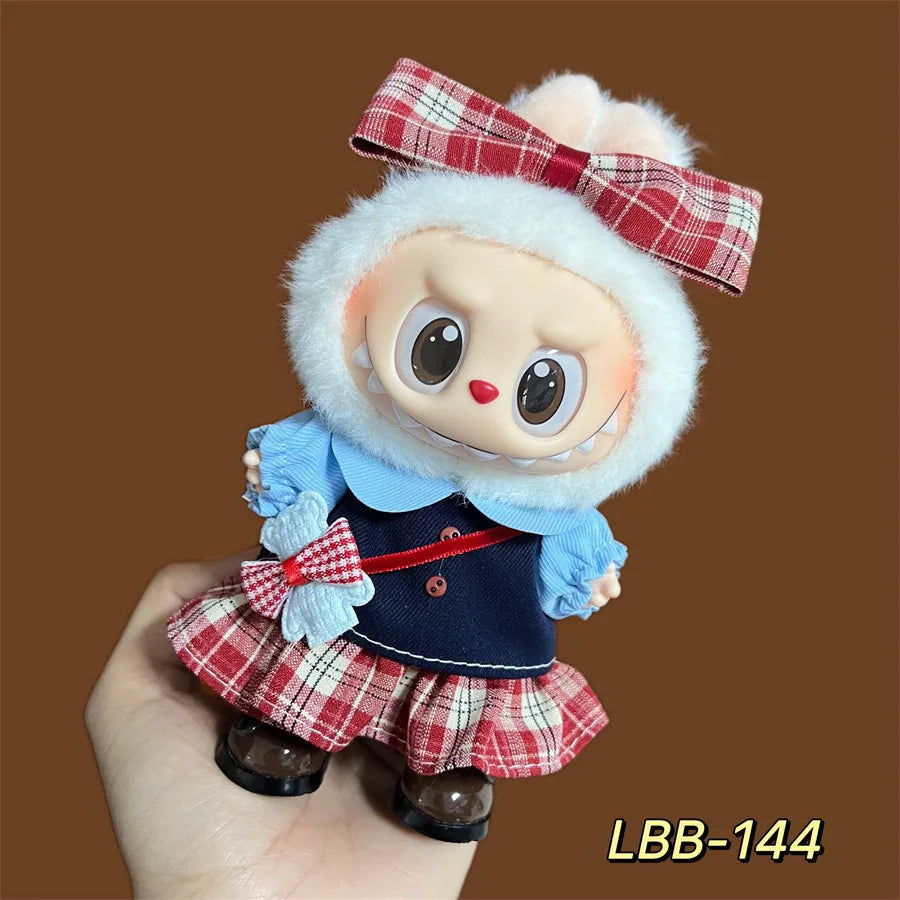 Compatible con muñecas Labubu: atuendo de ídolo K-Pop