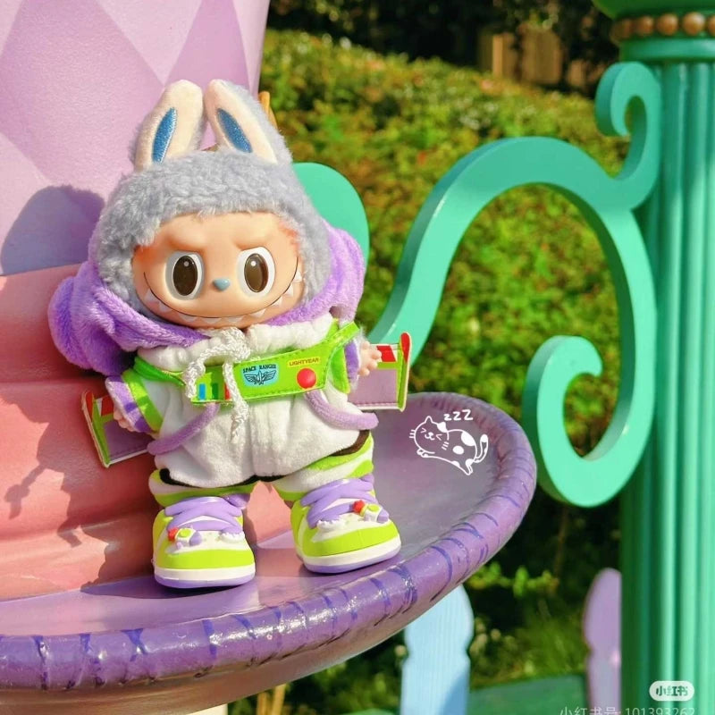 Compatible with Labubu Dolls: Space Ranger Outfit