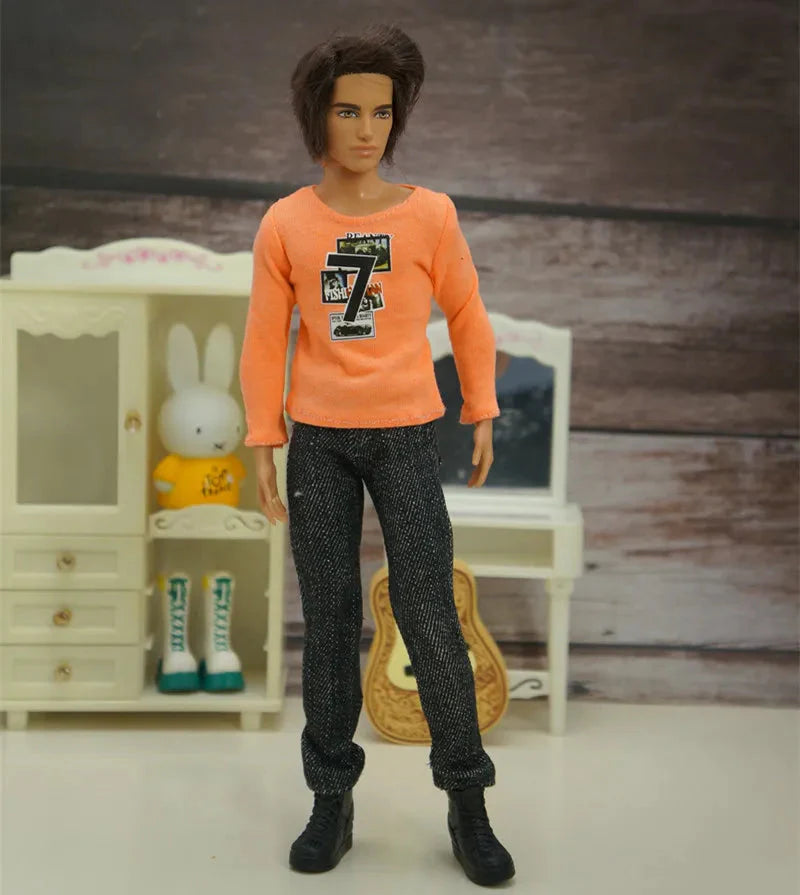 🧑🎨 1/6 BJD 30cm Anime Male Doll Clothes DollZio
