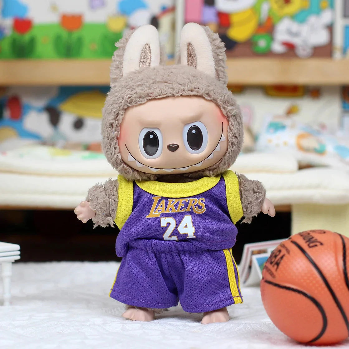 Labubu 15–17cm Non-Official Jacket Set DollZio