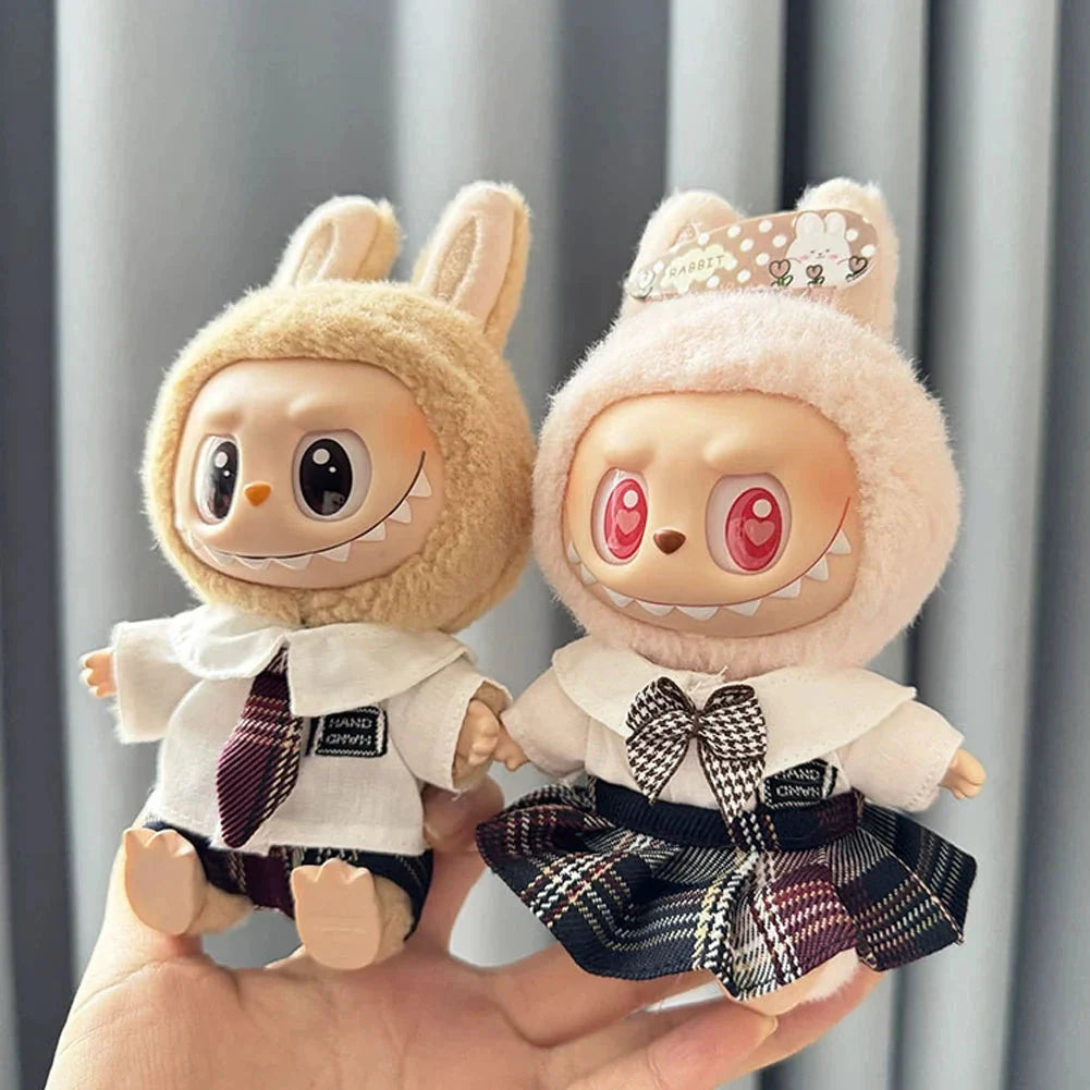 Labubu 17 cm Non-Official School-Style JK Set DollZio