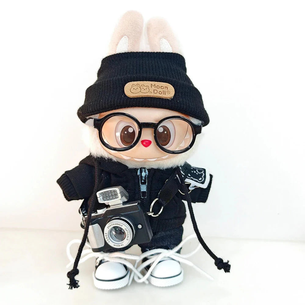 Labubu Non-Official Academy Cool Shadow Uniform Set DollZio