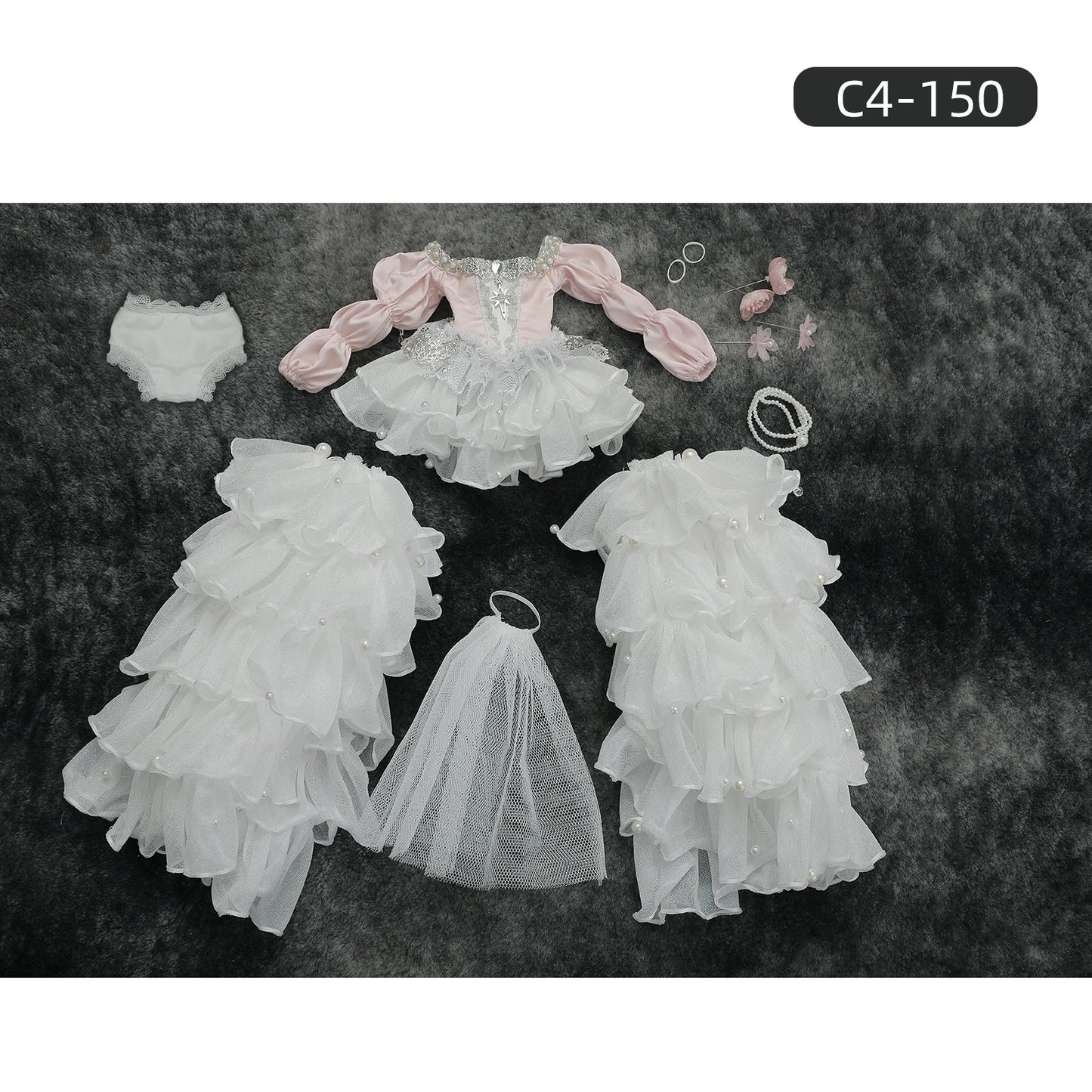👗 1/4 BJD Clothes Dress Outfit DollZio