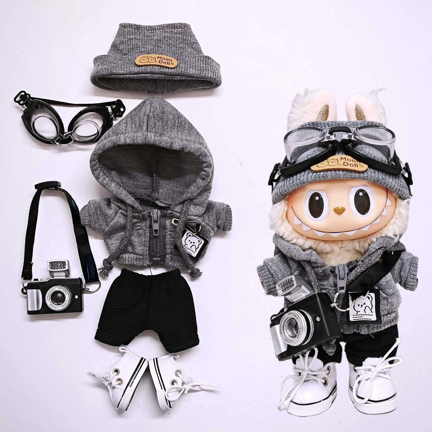 Labubu Non-Official Universal Hoodie Set DollZio
