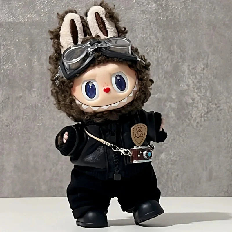 Labubu 17 cm Non-Official Cool Sweater Outfit DollZio