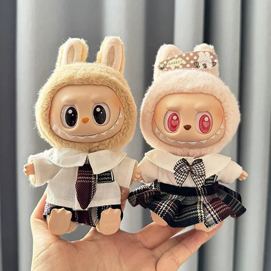Labubu 17 cm Non-Official School-Style JK Set DollZio
