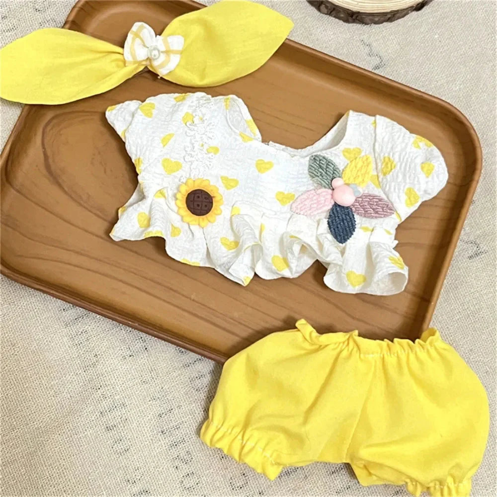 Butter Bear Rabbit 20cm Non-Official Doll Clothes DollZio