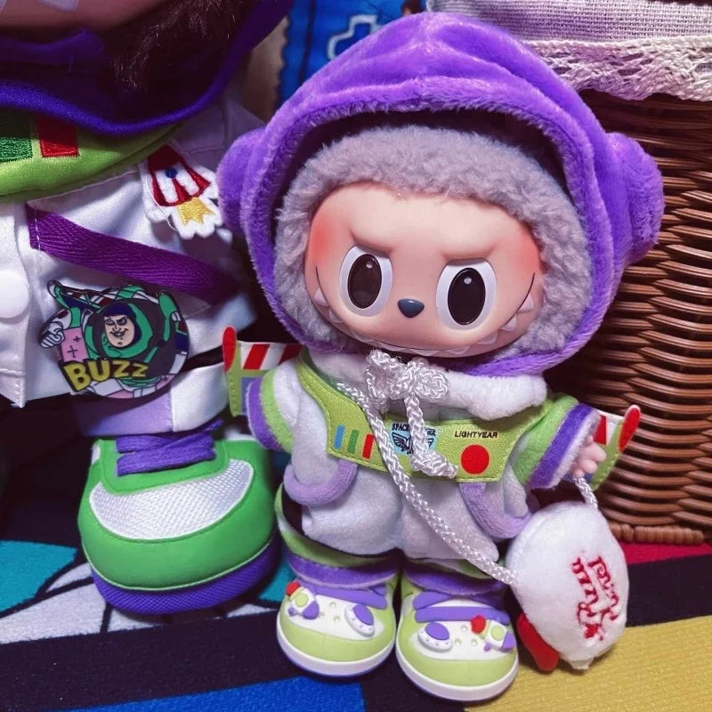 Compatible con muñecas Labubu: Traje de guardabosques espacial