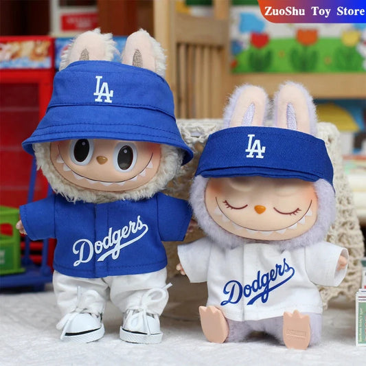 Labubu 17 cm Non-Official High-Energy Baseball Suit Set DollZio
