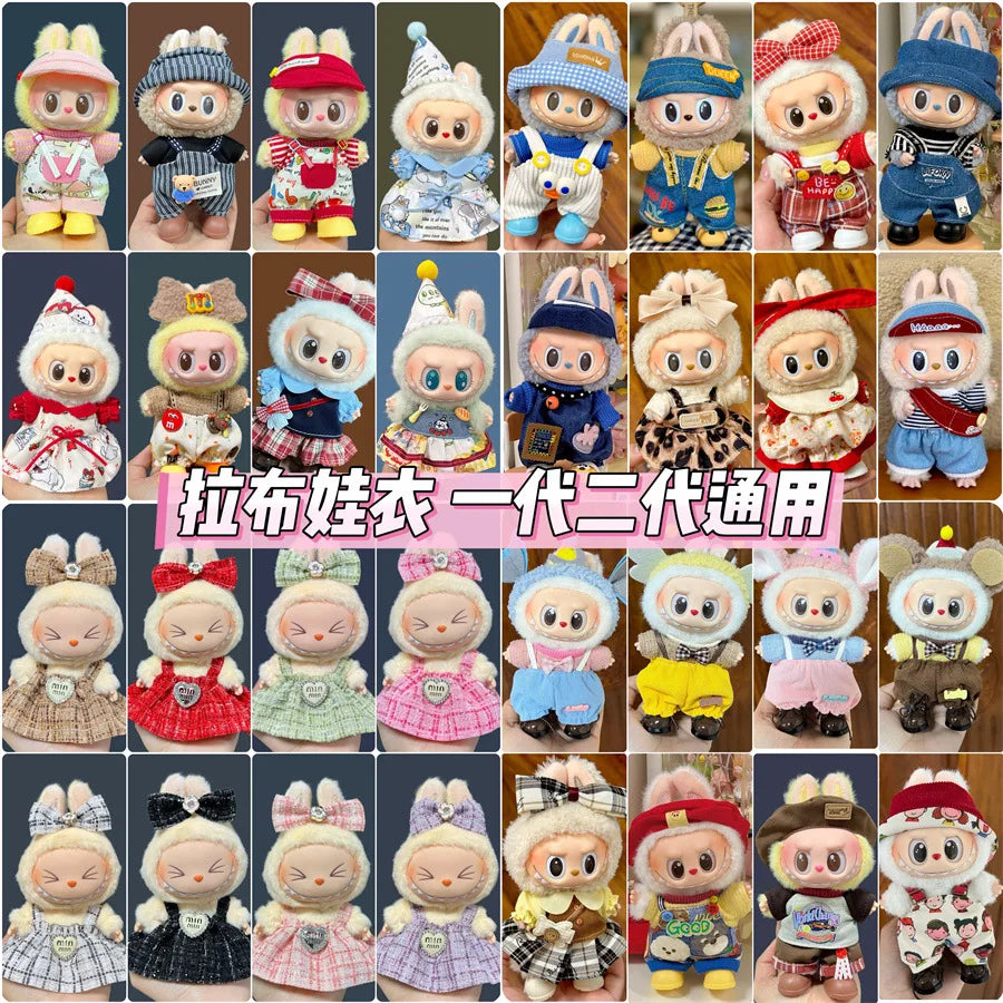 Compatible with Labubu Dolls: K-Pop Idol Outfit