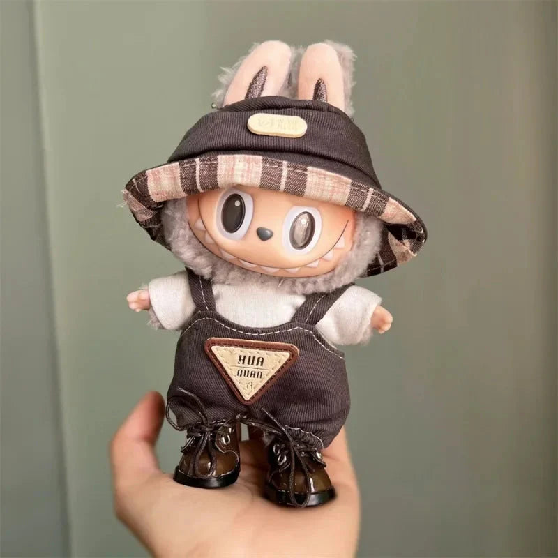 17cm Labubu Clothes Set | Non-Official Doll Accessories DollZio