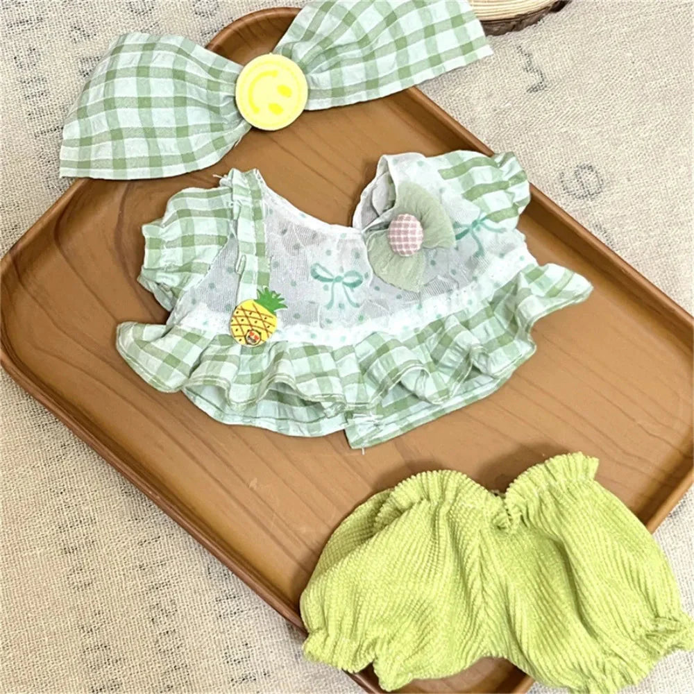 Butter Bear Rabbit 20cm Non-Official Doll Clothes DollZio