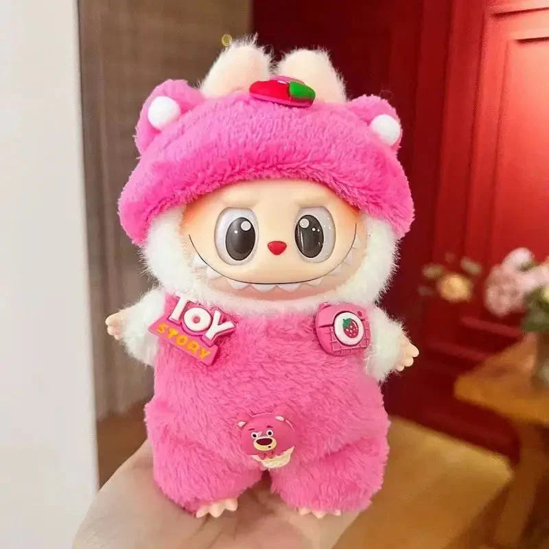 Labubu 17cm Non-Official Fashion Hoodie DollZio