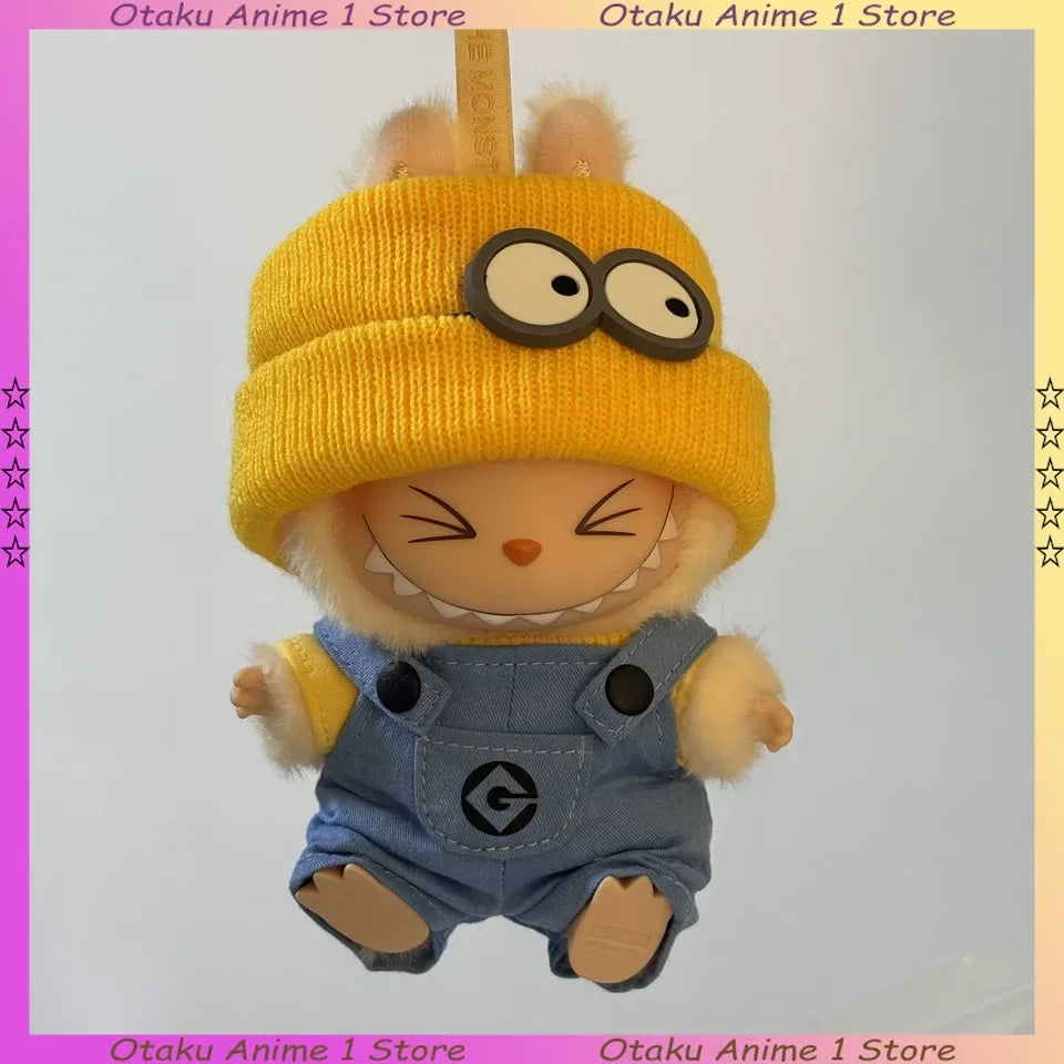 Cartoon Labubu Minion Wukong Outfit Set