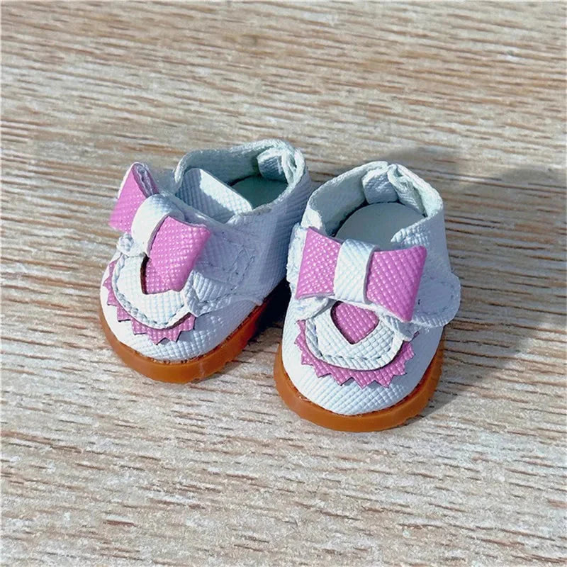 For 15 17cm Labubu Doll Clothes Princess Dress Bow Tie Two-Piece Set Outfit Clothing Sitting Party Game Toys Gift Accessories DollZio