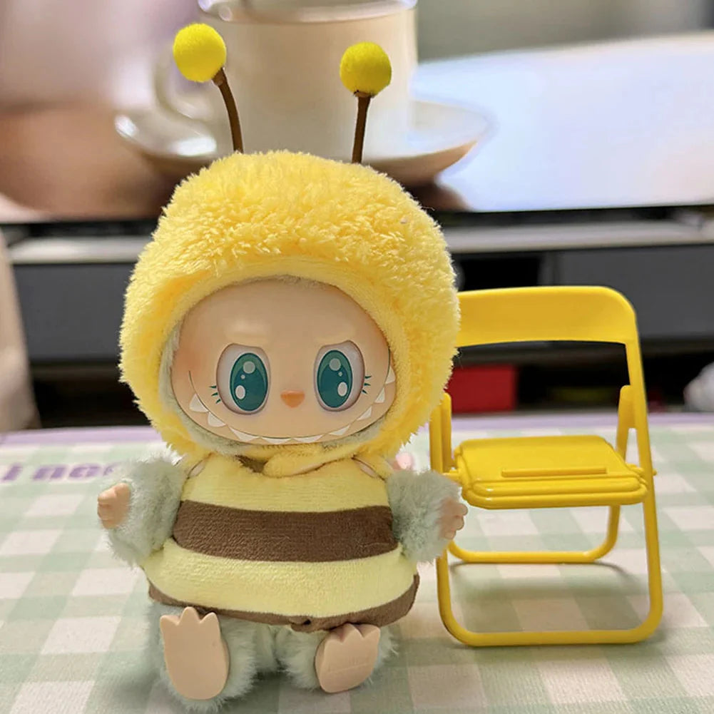 Labubu 17 cm Non-Official Heartbeat Macaron Party Set DollZio
