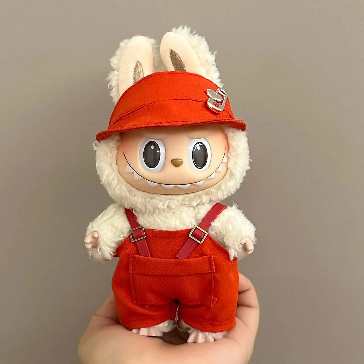 Labubu 17 cm Non-Official Cute Overall Set DollZio