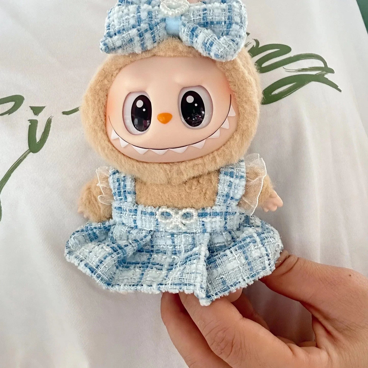Labubu Classic Dress Outfit – Non-Official Doll Clothes & Accessories DollZio
