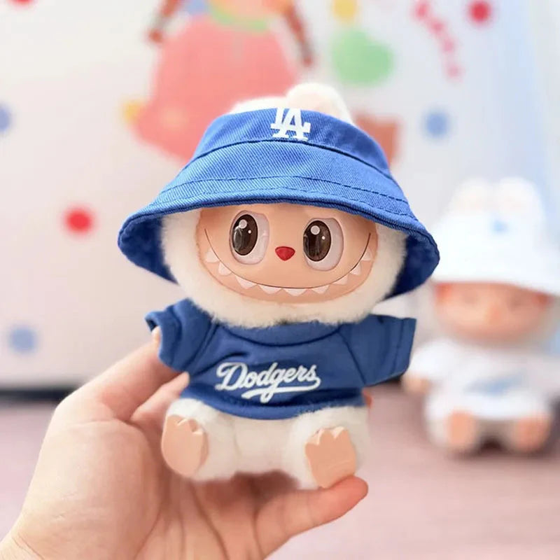 Labubu 17 cm Non-Official High-Energy Baseball Suit Set DollZio