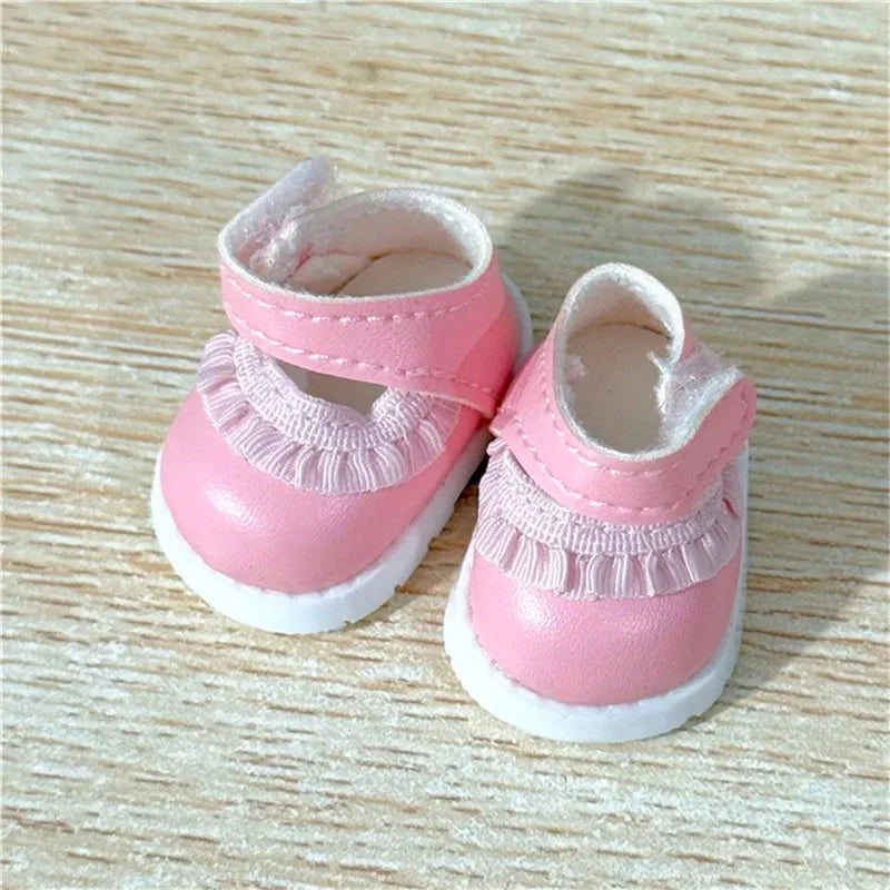 For 15 17cm Labubu Doll Clothes Princess Dress Bow Tie Two-Piece Set Outfit Clothing Sitting Party Game Toys Gift Accessories DollZio