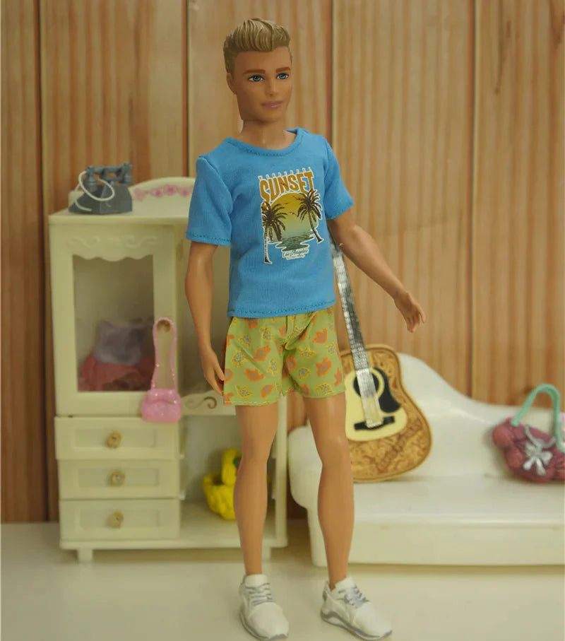 🧑‍🎨 1/6 BJD 30cm Anime Male Doll Clothes DollZio