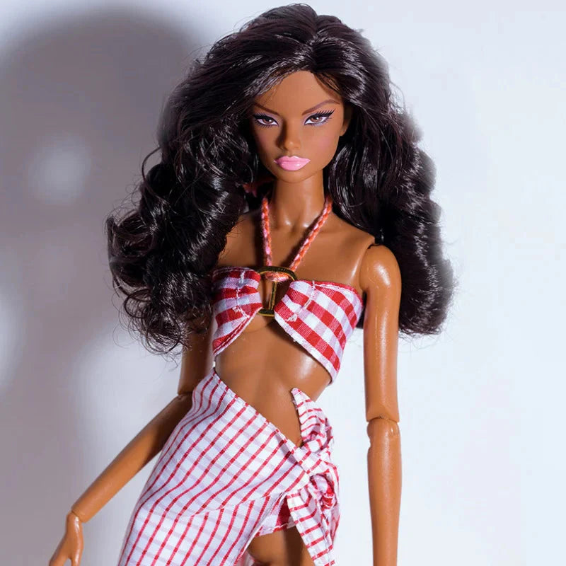 Supermodel Doll Clothes Suit European Fashion Vacation Style Bikini Accessories Set Princess Dress DIY Limited Collection Gifts DollZio