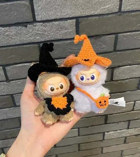 Compatible with 10.5 cm Labubu Halloween Outfit Set