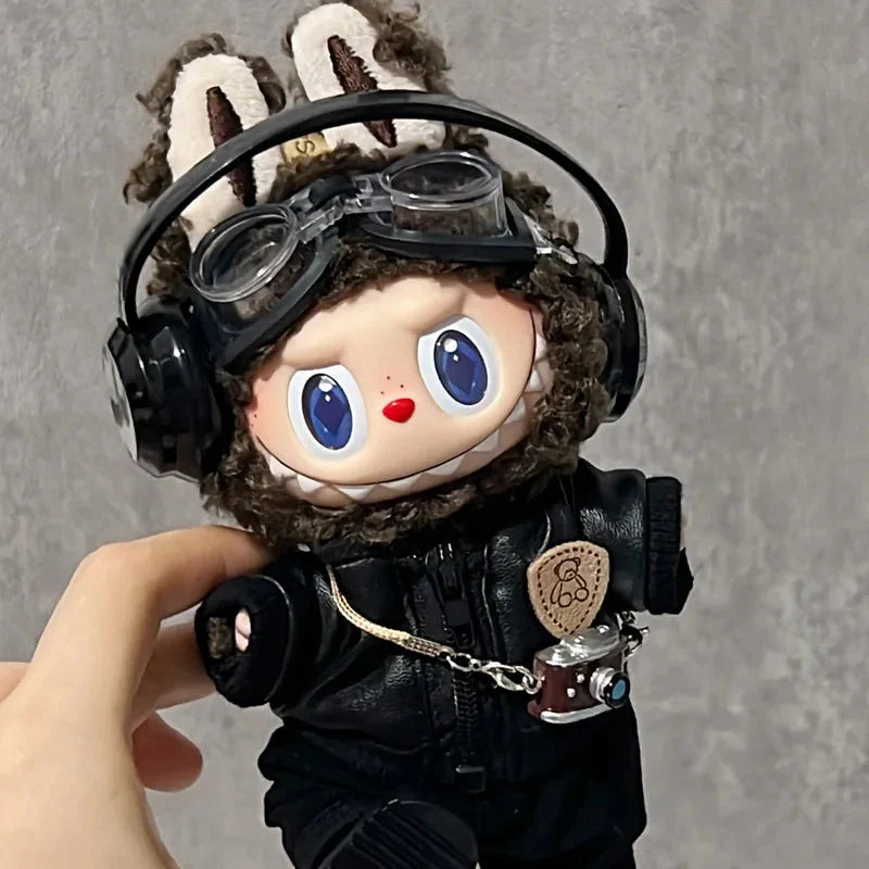 Labubu 17 cm Non-Official Cool Sweater Outfit DollZio