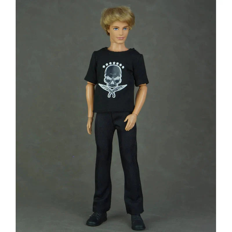 🧑‍🎨 1/6 BJD 30cm Anime Male Doll Clothes DollZio