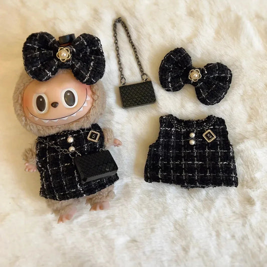 Labubu Classic Dress Outfit – Non-Official Doll Clothes & Accessories DollZio