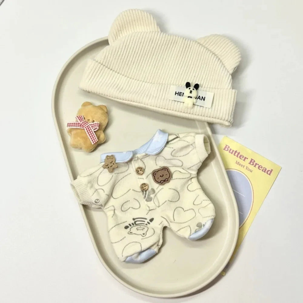 Butter Bear Rabbit 20cm Non-Official Doll Clothes DollZio