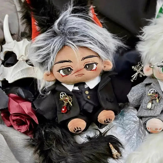 Dolls accessories 20cm Cotton Doll Clothes Suit Jacket Handsome Cool Suit Doll Clothes Non-attribute Doll Dress Kids DIY Gifts DollZio
