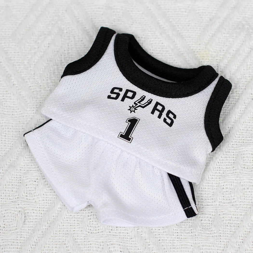 17cm Labubu  Doll Clothing V1 V2 V3  Pendant Doll Clothing DIY Sportswear Boy Gift Toy  Excluding doll DollZio
