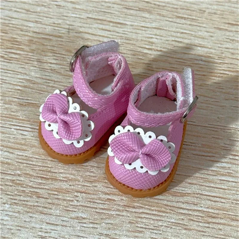 For 15 17cm Labubu Doll Clothes Princess Dress Bow Tie Two-Piece Set Outfit Clothing Sitting Party Game Toys Gift Accessories DollZio