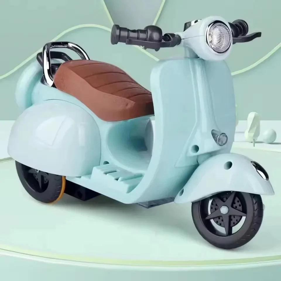 Labubu Mini Electric Motorcycle – Light & Music Doll Accessory DollZio