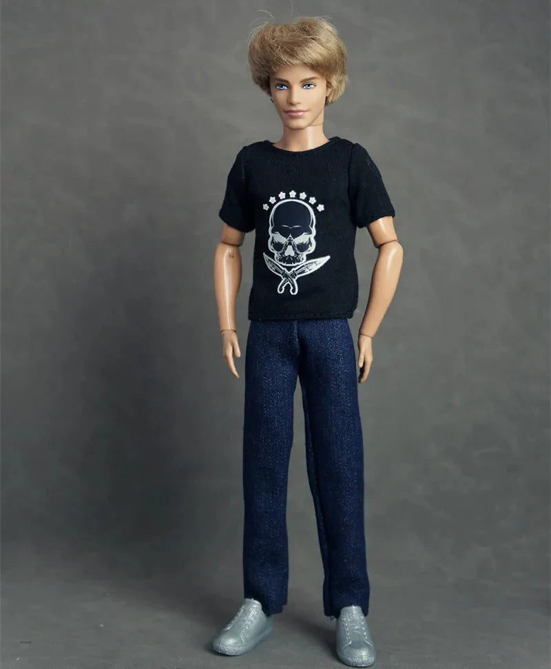 🧑‍🎨 1/6 BJD 30cm Anime Male Doll Clothes DollZio