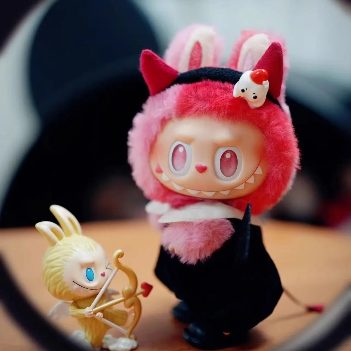 Compatible con muñecas Labubu: Traje de vampiro diablo